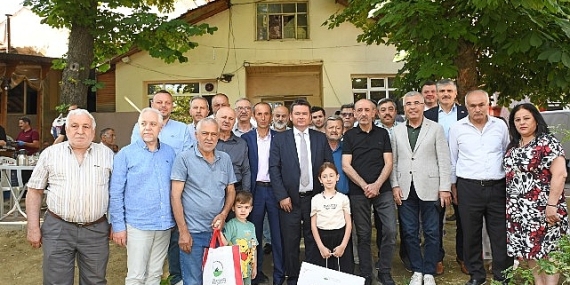 Başkan Aydın İvazpaşa sakinleriyle buluştu