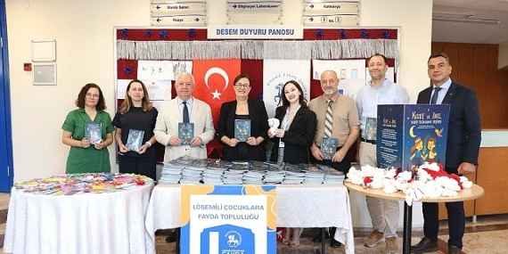 Dokuz Eylül Üniversitesi’nde lösemiyi atlatan çocukların lösemili kardeşlerine yazdıkları armağan kitabın tanıtım etkinliği düzenlendi