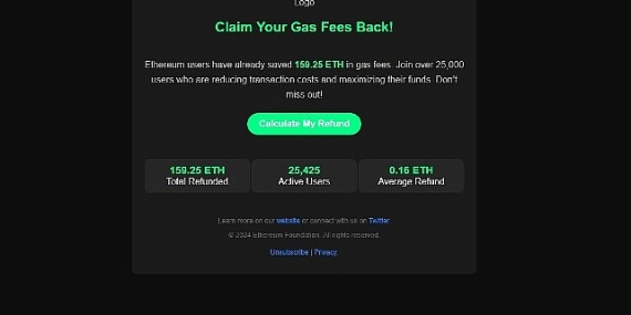 Gaz Ücreti İadesi Vaadiyle Kripto Cüzdanlar Boşaltılıyor!