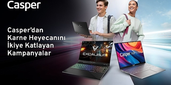 Karne coşkusu teknoloji ile buluştu  Casper’dan karne heyecanını ikiye katlayan kampanyalar