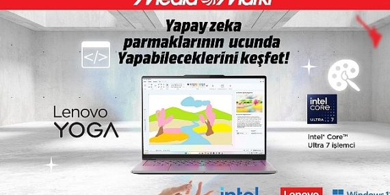 MediaMarkt, Intel, Lenovo ve Microsoft’tan   iş birliği: Yapay zekâyı keşfetmeye hazır mısınız?