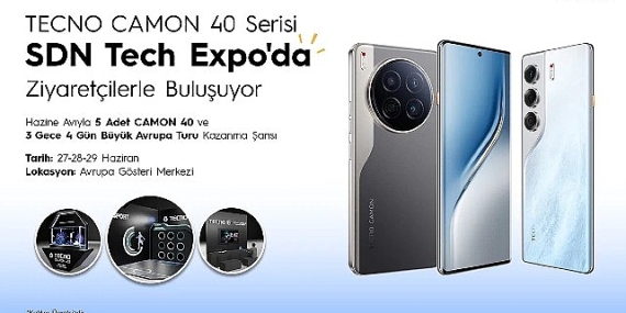 TECNO, CAMON 40 Premier 5G ve CAMON 40 Pro 5G  Türkiye lansmanına geri sayım başladı!