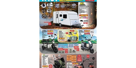 A101 10 Temmuz İtibarıyla Moped, Karavan ve Teknolojik Ürünleri Tüketicilere Sunuyor