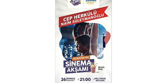 Açık havada sinema keyfi başlıyor