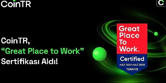 CoinTR, Great Place to Work Sertifikası aldı