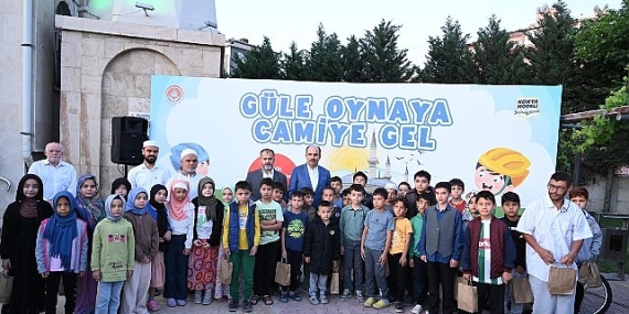 Konya’da “Güle Oynaya Cami Gel” Projesi ile Camiler Cıvıl Cıvıl