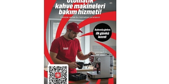 MediaMarkt Türkiye’den evde otomatik kahve makinesi bakım hizmeti!