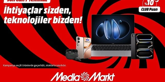 MediaMarkt’tan “İhtiyaçlar Sizde, Teknolojileri MediaMarkt’ta” kampanyası