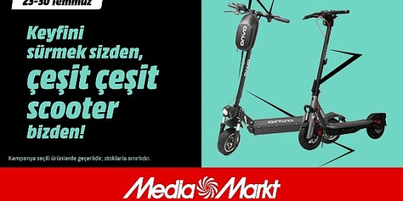 MediaMarkt’tan yaza özel “Hareket Senden Teknolojisi MediaMarkt’tan” Kampanyası!