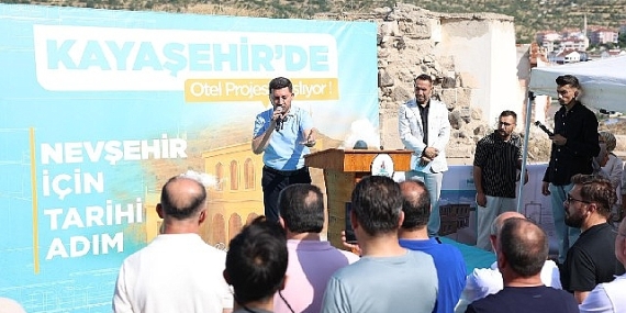 Nevşehir Belediyesi’nden Tarihi Adım; Kayaşehir Otel Projesi