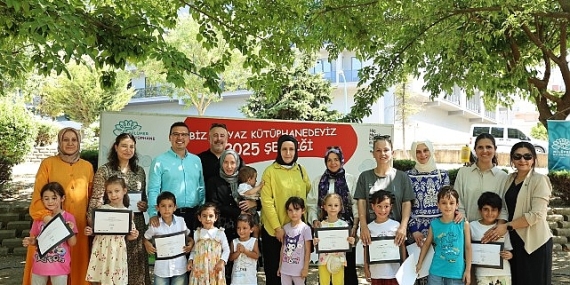 Nilüferli çocuklar, okula kütüphanede hazırlandı