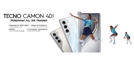 TECNO’nun yenilikçi teknolojisiyle fark yaratan CAMON 40 serisi, Türkiye’de satışa sunuldu