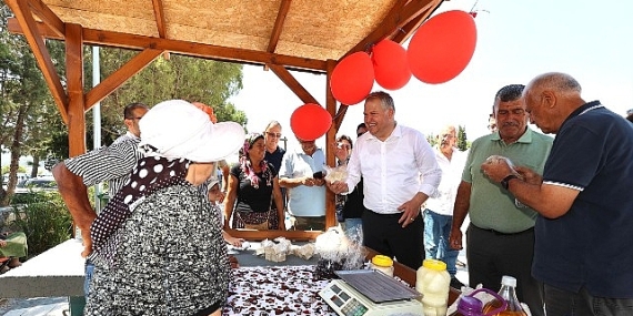 Uzunkuyu Üretici Pazarı hizmete açıldı