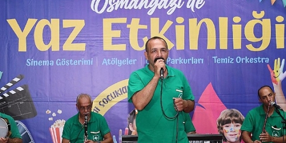 Yaz etkinliklerinde çocuklar ve aileler doyasıya eğlendi