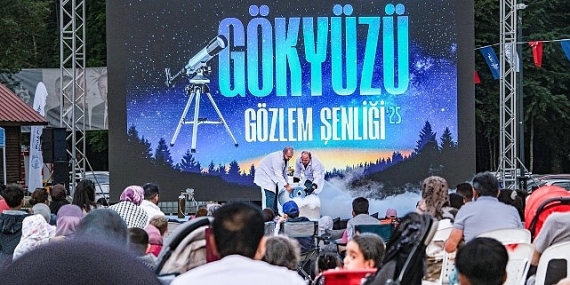 12 bin gökyüzü tutkunu Kuzuyayla’da uzayı keşfetti