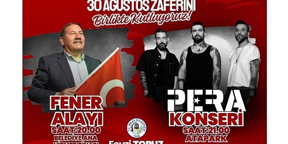 30 Ağustos Zafer Bayramı Coşkusu Fener Alayı ve ‘Pera’ Konseriyle Yaşanacak