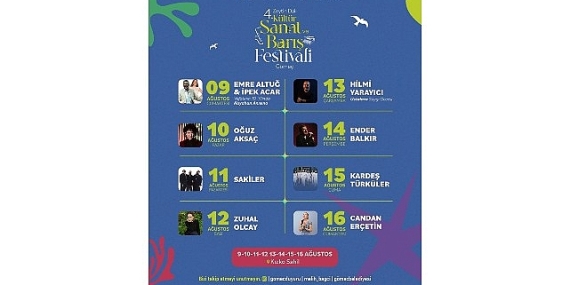 Gömeç’te 4. Zeytin Dalı Kültür, Sanat ve Barış Festivali Başlıyor