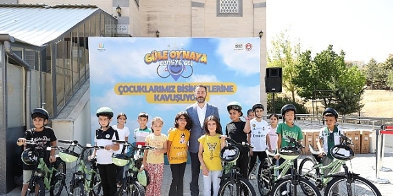 “Güle Oynaya Camiye Gel” Projesi Kapsamında Çocuklar Bisikletlerine Kavuşmaya Devam Ediyor