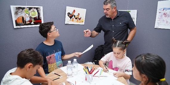 Haydi Çocuklar! Karikatürist Altan Özeskici ile Atölye Çalışmaları Başlıyor