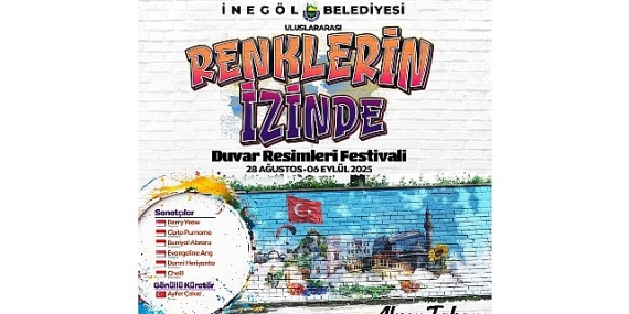 İnegöl’de Duvar Resimleri Festivali İçin Geri Sayım Başladı