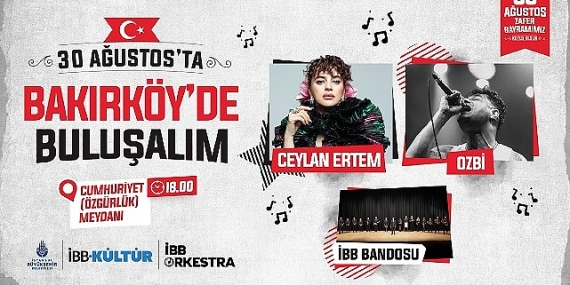 İstanbul, 30 Ağustos Zafer Bayramı’nı Dolu Dolu Kutluyor