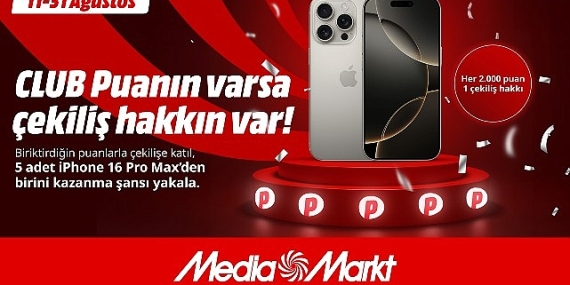 MediaMarkt’tan puanları hediyeye dönüştüren kampanya