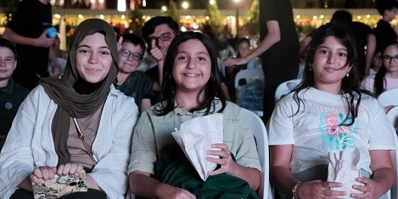Milli İrade Meydanı, sinemaseverlerin adresi oldu