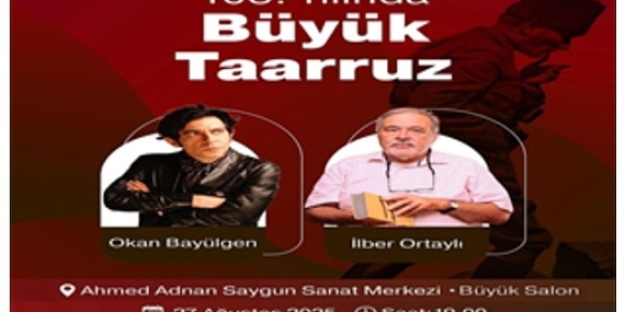 Okan Bayülgen ve Prof. Dr. İlber Ortaylı İzmirliler ile buluşacak