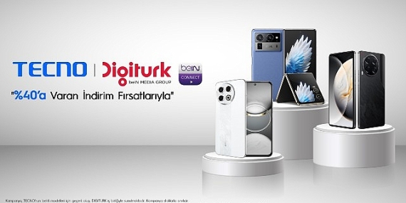 TECNO ve Digiturk’ten Avantajlı İş Birliği: Seçili Akıllı Telefonlarda %40’a Varan İndirim
