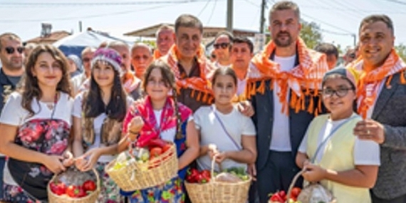 Başkan Tugay Bardacık Şenliği’ne katıldı