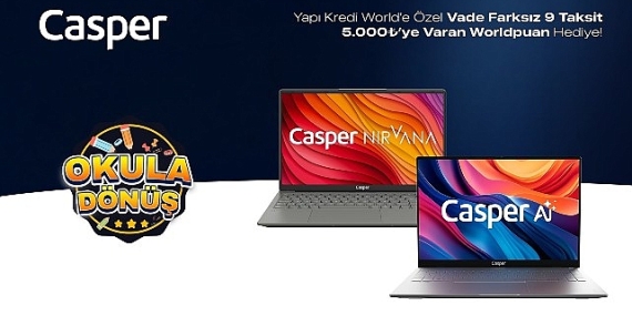 Casper ile okula dönüş başlıyor