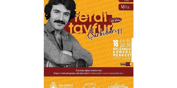 Ferdi Tayfur Şarkıları Bu Kez Açık Havada Dinleyicilerle Buluşacak