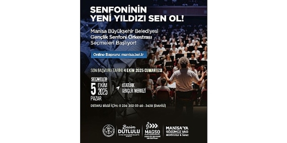 Gençlik Senfoni Orkestrası’nda Sen de Yerini Al