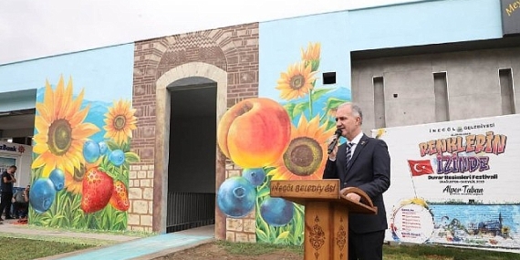 İnegöl, Uluslararası Duvar Resimleri Festivali İle Sanatla Buluştu