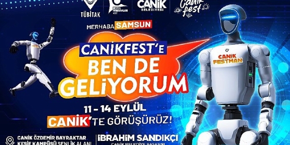 İnsansı Robot Canik’te Sahne Alacak: Canik’ten Bir İlk Daha