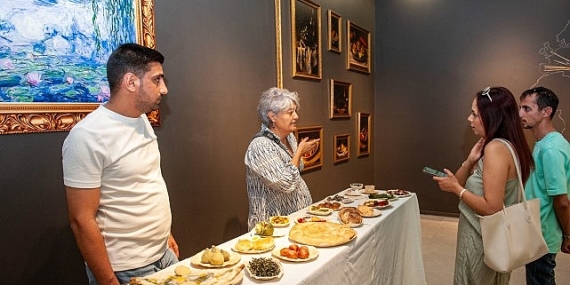 ‘İzmir Sofrası’ sergisi Cordelion MSM’de açıldı