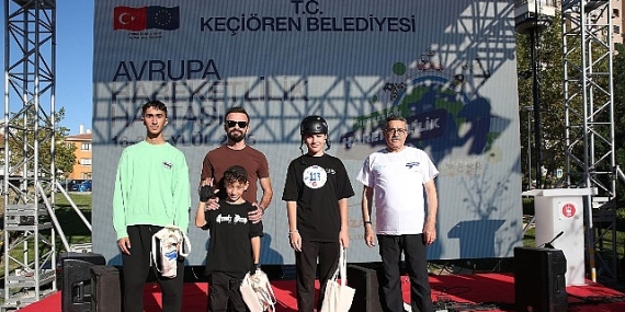 Keçiören’de Avrupa Hareketlilik Haftası coşkusu yaşandı