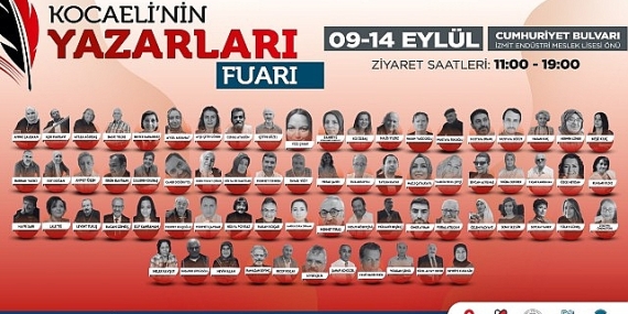 Kocaeli’nin yazarları okurlarıyla buluşuyor