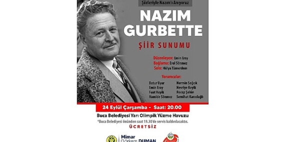 Nâzım Hikmet en güzel eserleriyle Buca’da anılacak