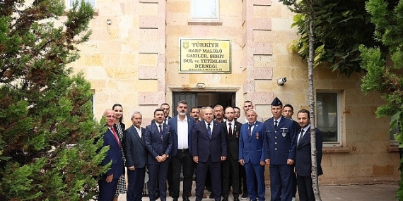Nevşehir Şehitliğinde Gaziler Günü Anma Programı