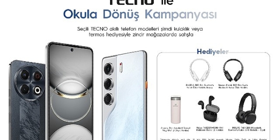 TECNO’dan Okula Dönüş Kampanyası: Yeni Döneme Teknolojiyle Başla!