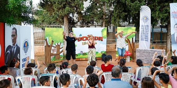 Yenişehir Belediyesi 14 mahallede çocuklar için etkinlikler düzenledi