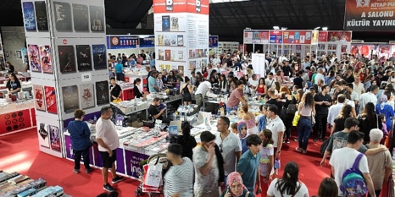 15. Antalya Kitap Fuarı 3 Ekim Cuma Günü başlıyor