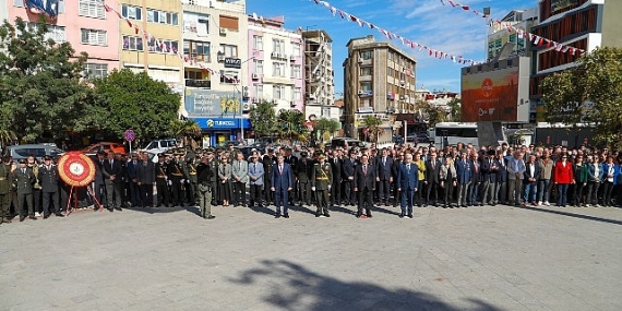 29 Ekim Cumhuriyet Bayramı Çelenk Töreni Yapıldı