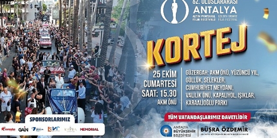 62. Uluslararası Antalya Altın Portakal Film Festivali başlıyor