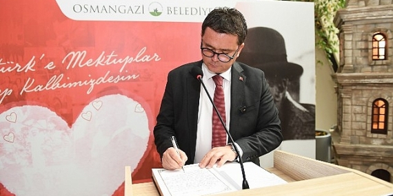 Atatürk’e en güzel mektuplar Osmangazi’den yazıldı