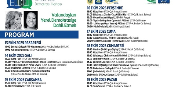 Avrupa Yerel Demokrasi Haftası etkinlikleri başlıyor