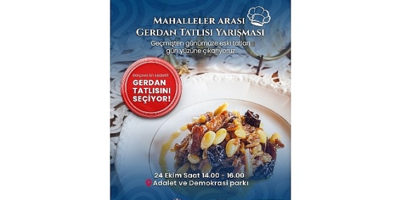 Balçova’da Unutulmuş Lezzet Gerdan Tatlısı ile Mahalleler Arası Tatlı Rekabeti Başlıyor!