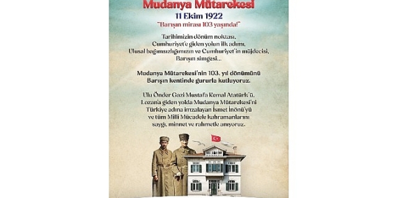 Barışın Başkenti Mudanya, 103. Yıl Coşkusuna Hazır