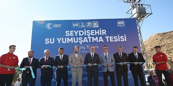 Başkan Altay Seydişehir’e Kazandırılan 65 Milyon Liralık Su Yumuşatma Tesisini Açtı